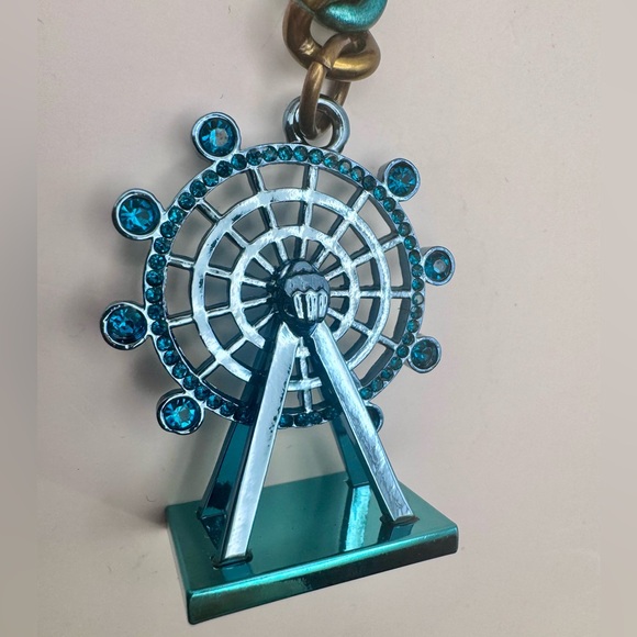 Kurt Geiger London Kurt Eagle Mix Keyring Bag Charm STUNNING - Hard to Find - Picture 7 of 17